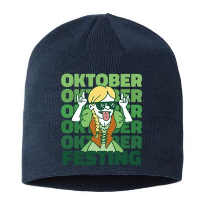 Oktoberfest Celebration Festive German Sustainable Beanie