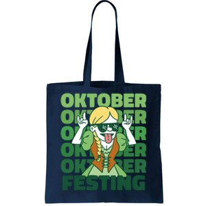 Oktoberfest Celebration Festive German Tote Bag