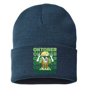 Oktoberfest Celebration Festive German Sustainable Knit Beanie