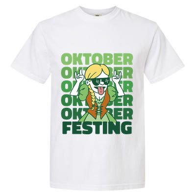 Oktoberfest Celebration Festive German Garment-Dyed Heavyweight T-Shirt