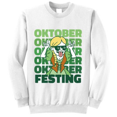 Oktoberfest Celebration Festive German Sweatshirt