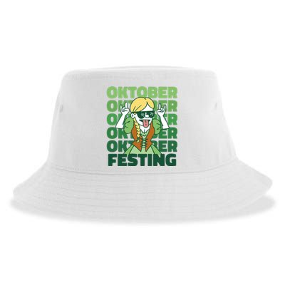 Oktoberfest Celebration Festive German Sustainable Bucket Hat