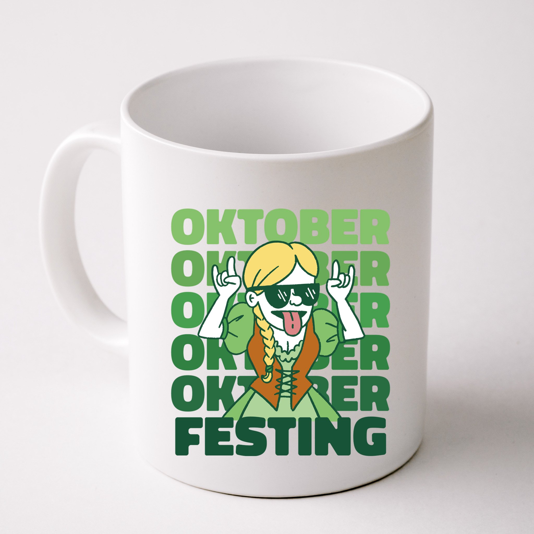 Oktoberfest Celebration Festive German Mug