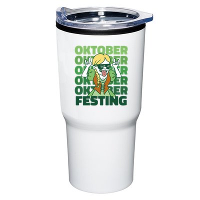 Oktoberfest Celebration Festive German Tumbler