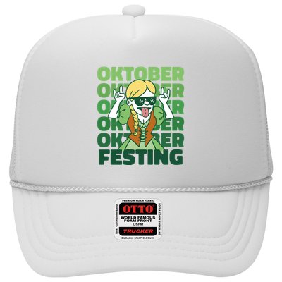 Oktoberfest Celebration Festive German Trucker Hat