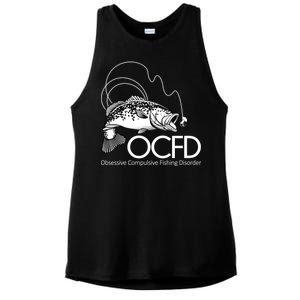 OCFD Fishing Ladies PosiCharge Tri-Blend Wicking Tank