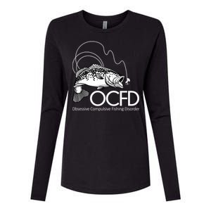 OCFD Fishing Womens Cotton Relaxed Long Sleeve T-Shirt