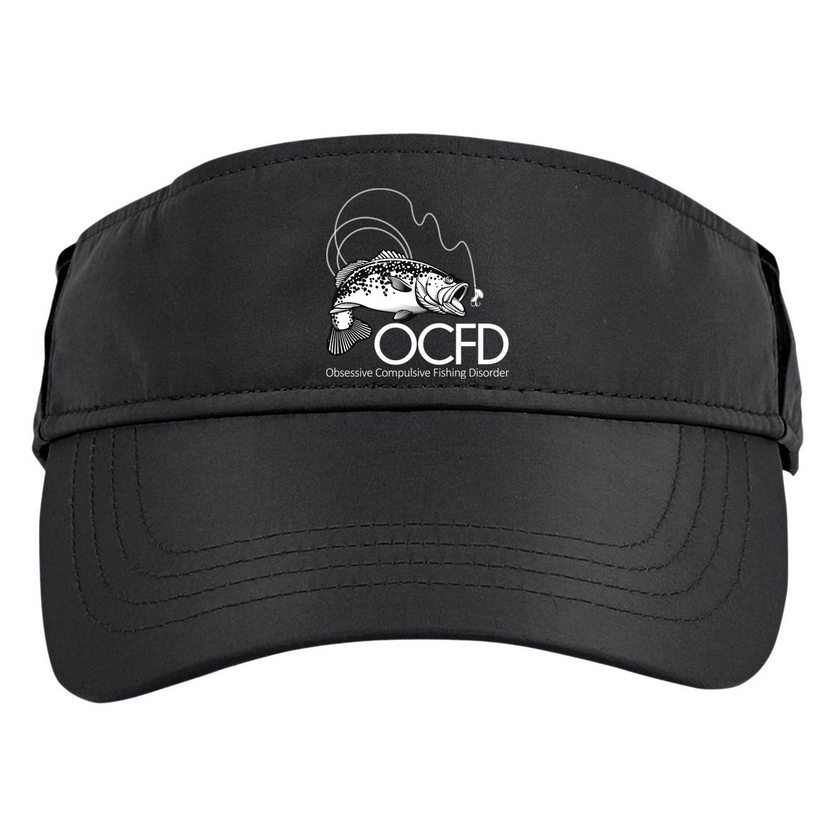 OCFD Fishing Adult Drive Performance Visor