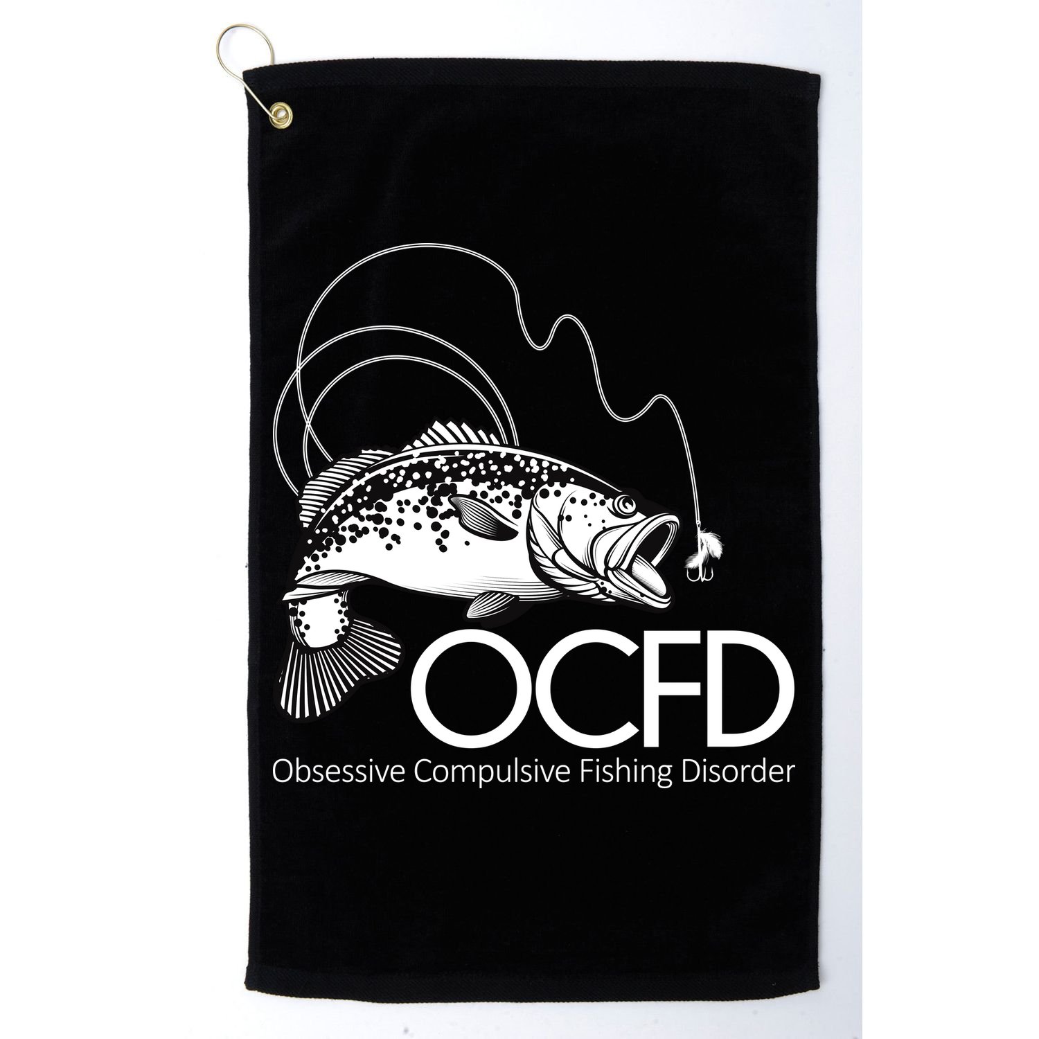 OCFD Fishing Golf Towel