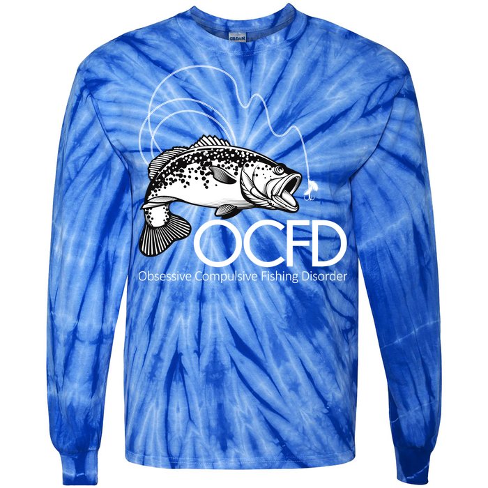 OCFD Fishing Tie-Dye Long Sleeve Shirt