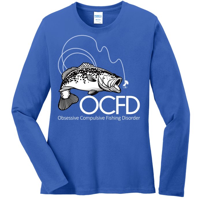 OCFD Fishing Ladies Long Sleeve Shirt