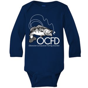 OCFD Fishing Baby Long Sleeve Bodysuit