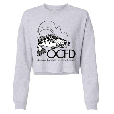 OCFD Fishing Cropped Pullover Crew