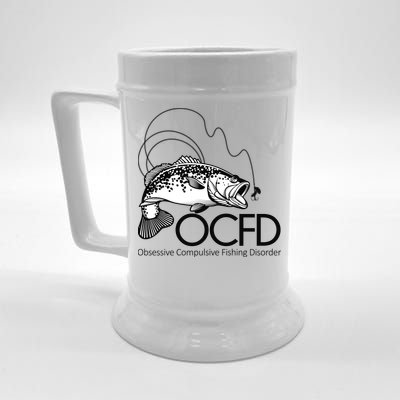 OCFD Fishing Beer Stein