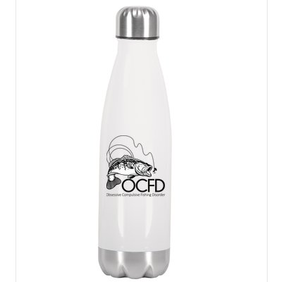 OCFD Fishing Stainless Steel Insulated Water Bottle