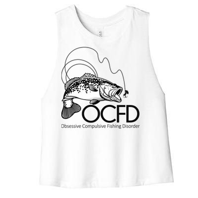 OCFD Fishing Women's Racerback Cropped Tank