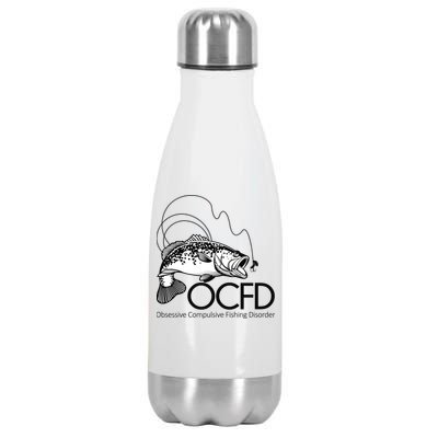 OCFD Fishing Stainless Steel Insulated Water Bottle