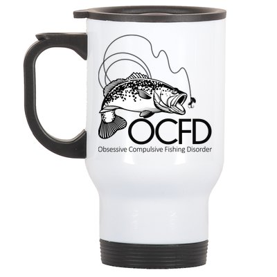 OCFD Fishing Stainless Steel Travel Mug