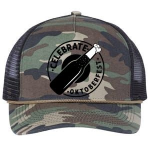 Oktoberfest Celebration Graphic Retro Rope Trucker Hat Cap