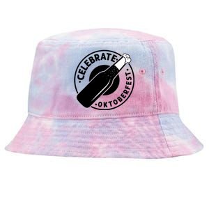 Oktoberfest Celebration Graphic Tie-Dyed Bucket Hat