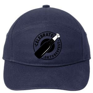 Oktoberfest Celebration Graphic 7-Panel Snapback Hat