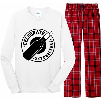 Oktoberfest Celebration Graphic Long Sleeve Pajama Set