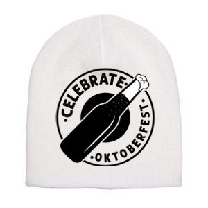 Oktoberfest Celebration Graphic Short Acrylic Beanie