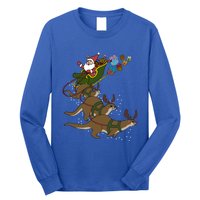 Otter Christmas Gift Long Sleeve Shirt