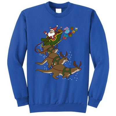 Otter Christmas Gift Sweatshirt