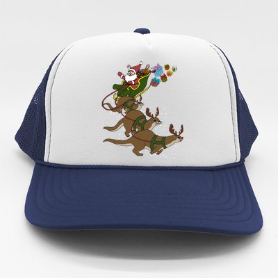 Otter Christmas Gift Trucker Hat