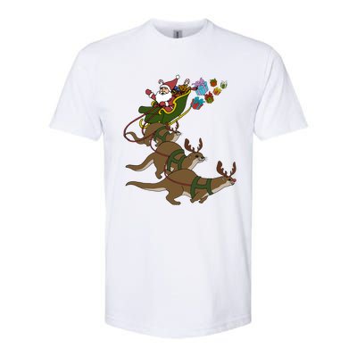 Otter Christmas Gift Softstyle CVC T-Shirt