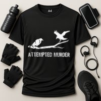 Ornithology Crows Grunge literary readers Cooling Performance Crew T-Shirt