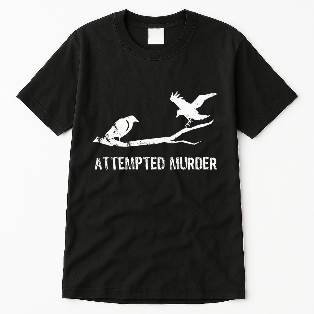 Ornithology Crows Grunge literary readers Tall T-Shirt