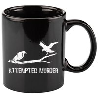 Ornithology Crows Grunge literary readers 11oz C Handle Ceramic Mug