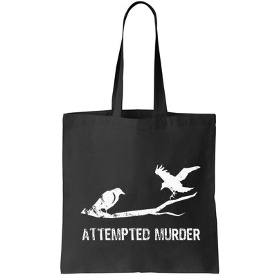 Ornithology Crows Grunge literary readers Bag