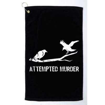Ornithology Crows Grunge literary readers Golf Towel