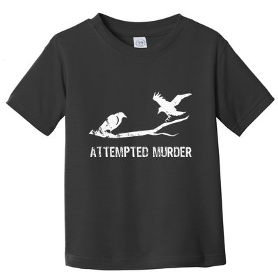 Ornithology Crows Grunge literary readers Toddler T-Shirt