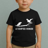 Ornithology Crows Grunge literary readers Toddler T-Shirt