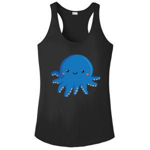 Octopus Cute Girl And Boy Octopus Ladies PosiCharge Competitor Racerback Tank