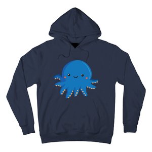 Octopus Cute Girl And Boy Octopus Hoodie