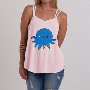 Octopus Cute Girl And Boy Octopus Women's Strappy Tank