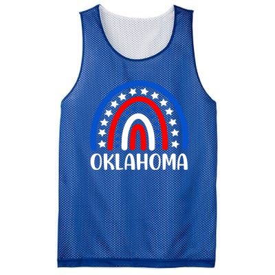 Oklahoma Cute Gift I Love Oklahoma Usa Gift Mesh Reversible Basketball Jersey Tank