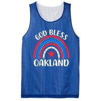 Oakland California Great Gift I Love Oakland Usa Gift Mesh Reversible Basketball Jersey Tank