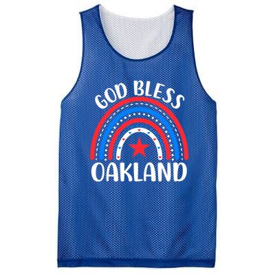 Oakland California Great Gift I Love Oakland Usa Gift Mesh Reversible Basketball Jersey Tank