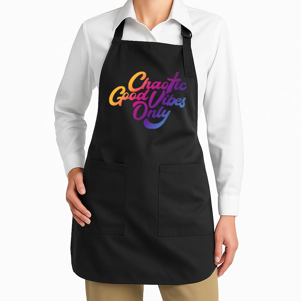 Outsidexbox Chaotic Good Vibes Only Apron