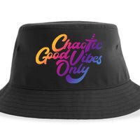Outsidexbox Chaotic Good Vibes Only Sustainable Bucket Hat