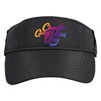 Outsidexbox Chaotic Good Vibes Only Adult Drive Performance Visor