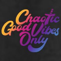 Outsidexbox Chaotic Good Vibes Only Adult Drive Performance Visor