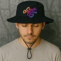 Outsidexbox Chaotic Good Vibes Only Bucket Hat