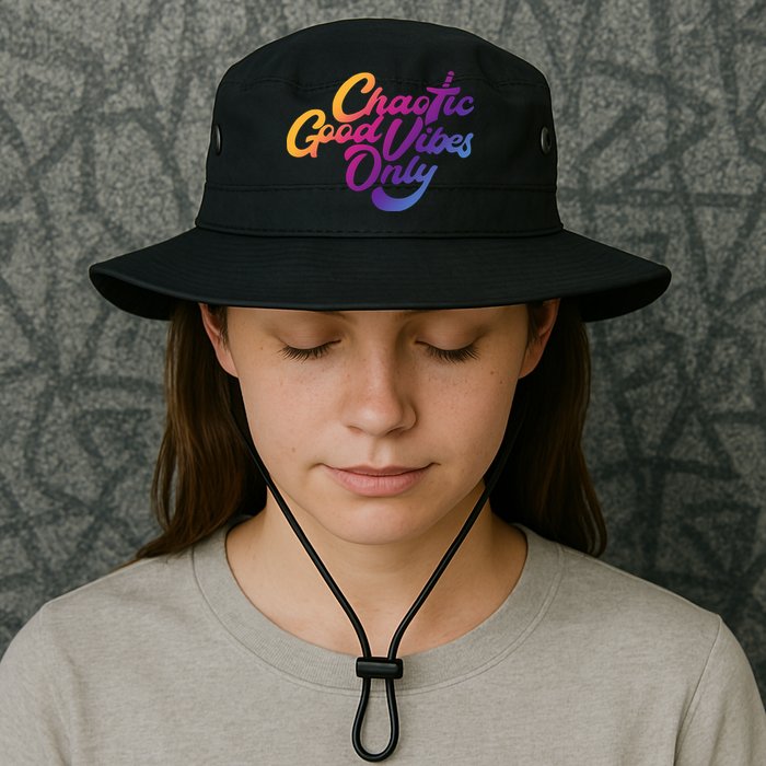 Outsidexbox Chaotic Good Vibes Only Bucket Hat